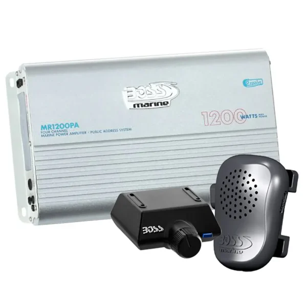Boss Audio MR1200PA 4-Channel Amplifier - 1200W