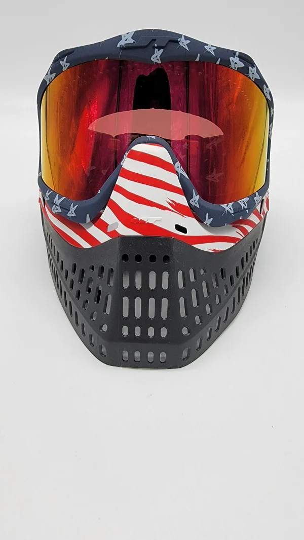 JT Proflex Stars & Stripes Paintball Mask with Goggles