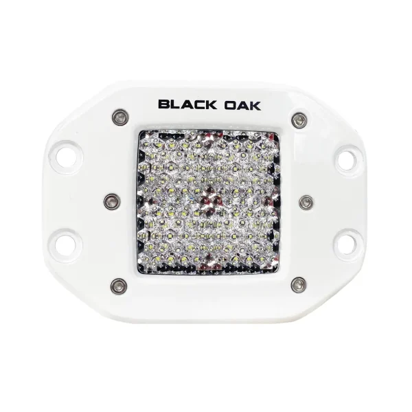 Black Oak Pro Series 2 Flush Mounted Diffused Light - White
