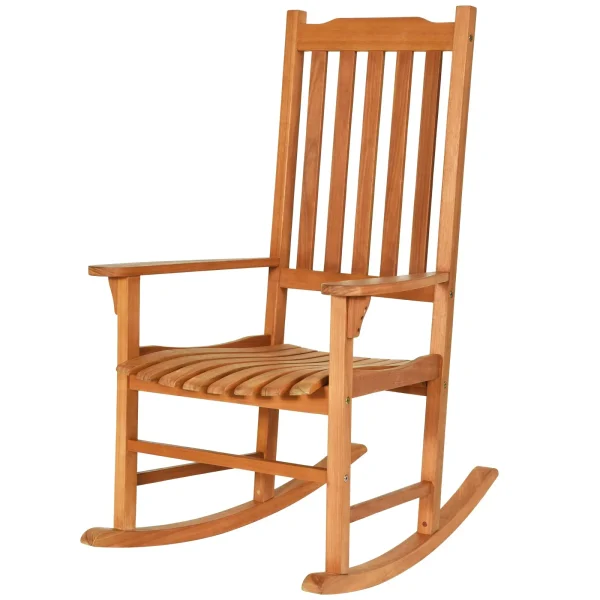 Tangkula Patio Rocking Chair,w/Heavy-Duty 350 LBS Weight Capacity