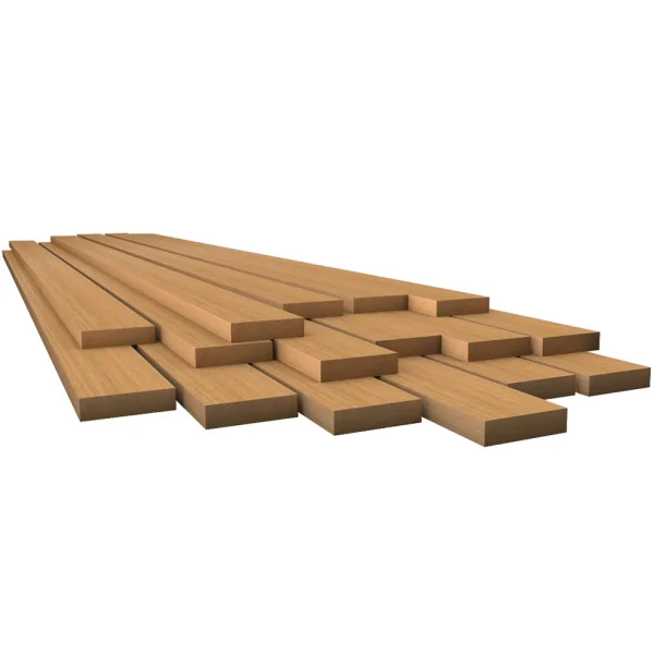 Whitecap Teak Lumber - 3/8 x 5-3/4 x 36