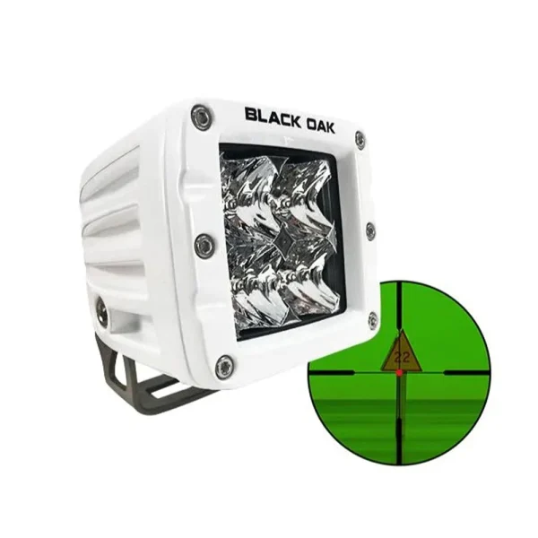 Black Oak Pro Series Infrared 2 850nm Flood Pod Light - White