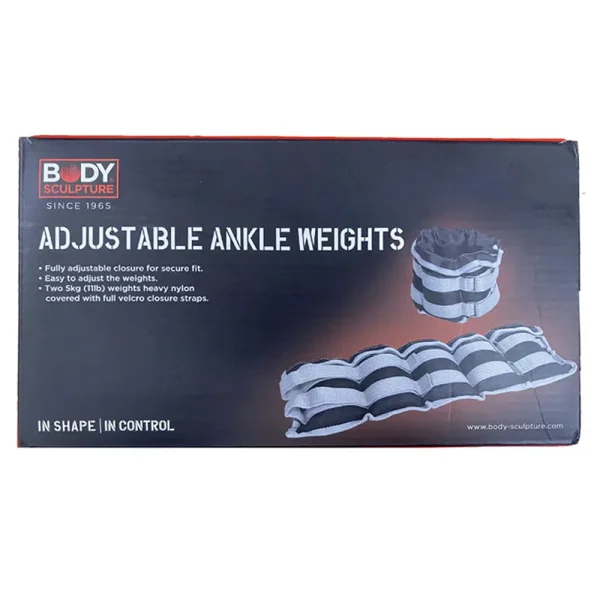 Body Sculpture Adjustable 10kg Ankle/Wrist Weights Bracelet