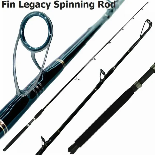 Blackfin Rods Fin 17 K Guides 7Ft 12-20Lb Spinning Rod