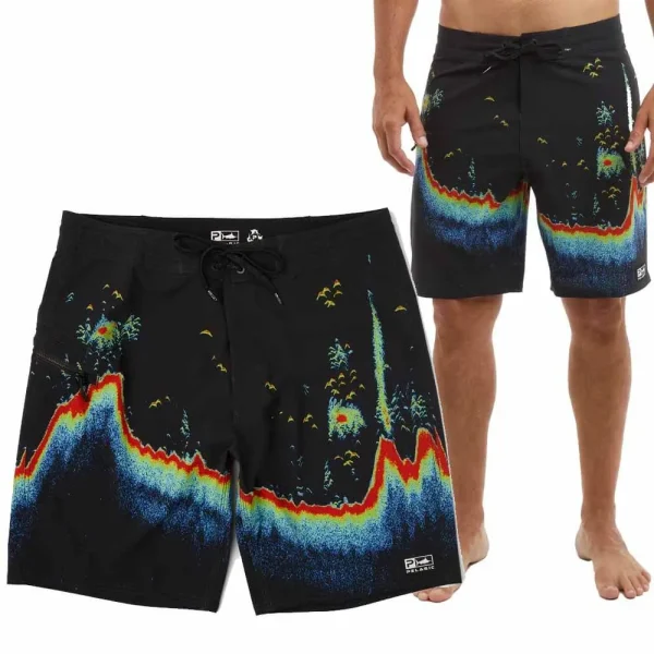Pelagic Strike 19" Black Sonar Short