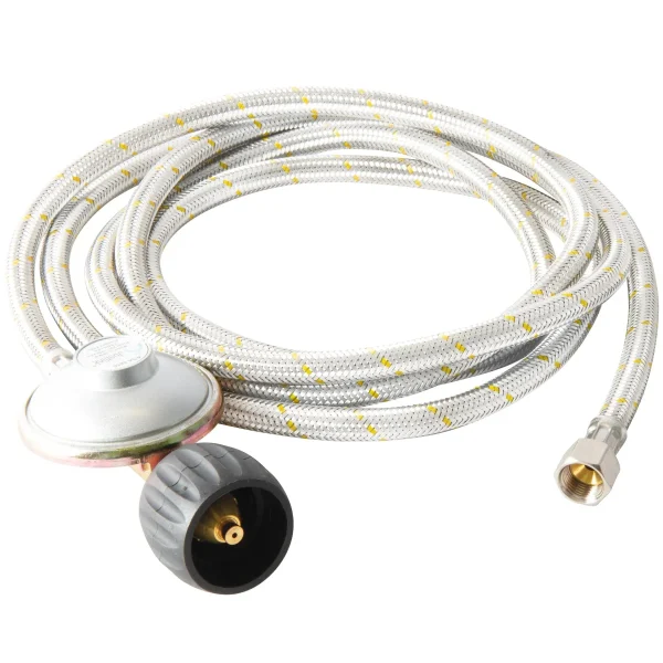 Braided Gas Hose LCC27 To 3/8" Sae-3M