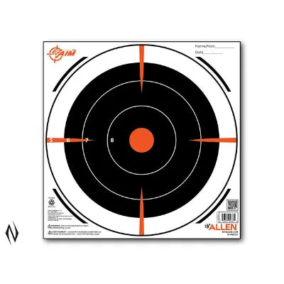 Allen EZaim Bullzeye Paper Target 8 26pk