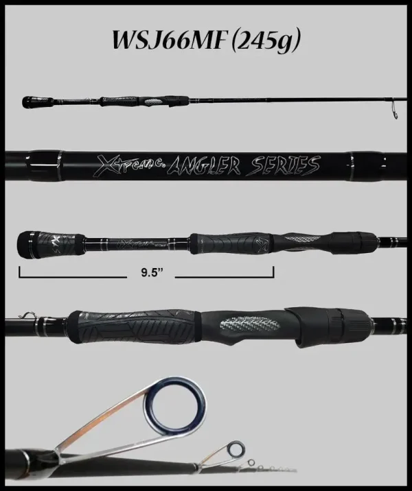 FX Xtreme Angler Series Spinning Rods Winn Grip