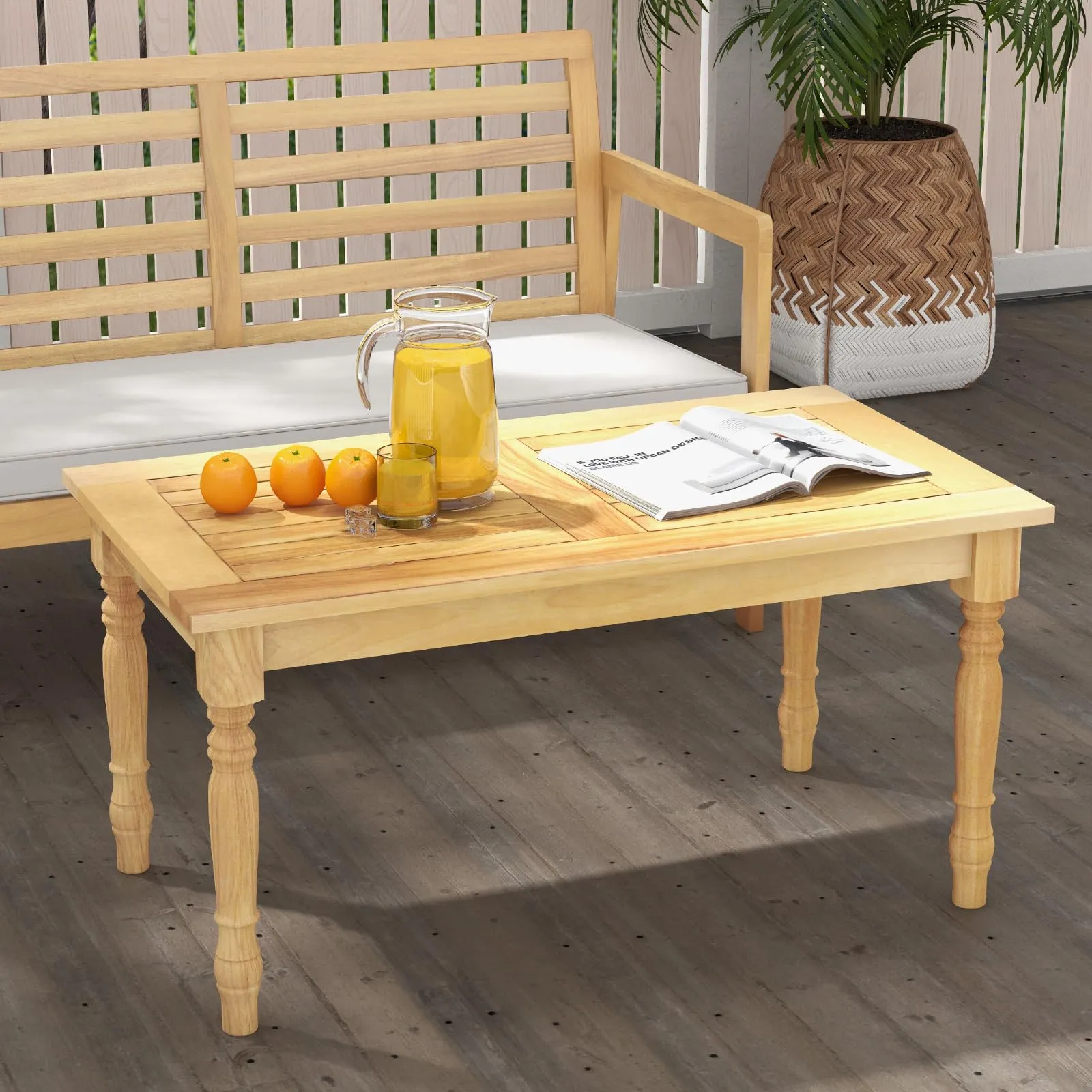 9qTangkula-Patio-Coffee-Table-Side-Table-with-Solid-Teak-Wood-Structure-Slatted-Tabletop_1