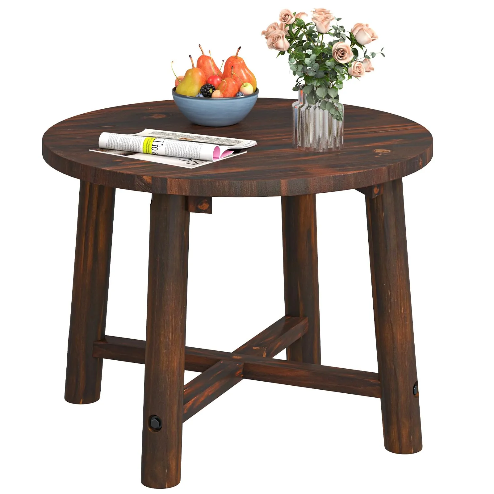 9yTangkula-Patio-End-Table-with-Solid-Wood-Structure