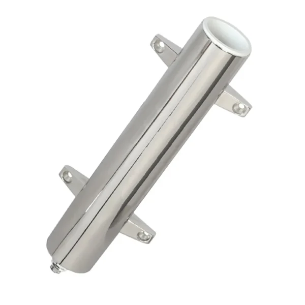 Lee's Stainless Steel Heavy Duty Bulkhead Mount w/ Swivel Base - Extra Long 2.25 OD X 14.5 Tube