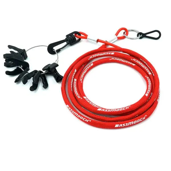 BassMooch Comfort No-Coil Switch Safety Lanyard
