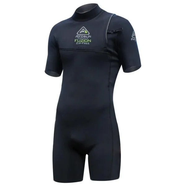 Adrenalin Fuzion No Zip Spring Wetsuit Black Adult