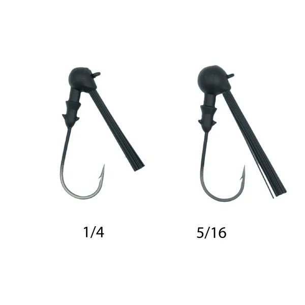 Bait-Wrx Neked Finesse Ballhead Jigheads (5 Pk)