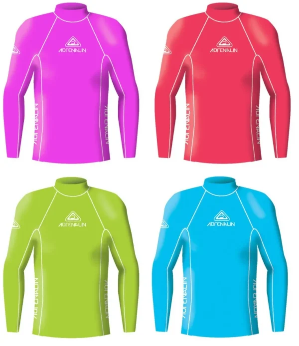 Adrenalin Junior Lycra Long Sleeve Rash Vest
